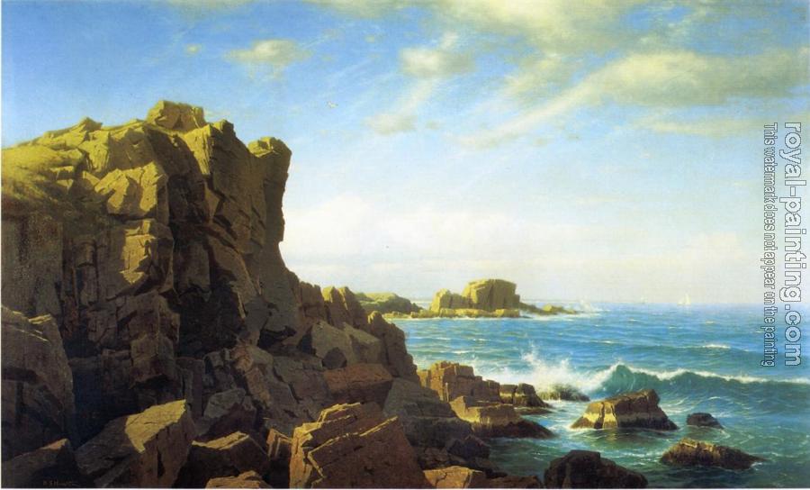 William Stanley Haseltine : Nahant Rocks